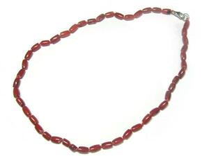 *.. Short necklace * jpy pillar red red 01-288