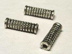 スペーサー グリップ 銀古美 約14×4mm 50個セット 6000763☆