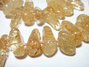 Crack Crystal Light Orange (Dyeing) 3000125 ☆