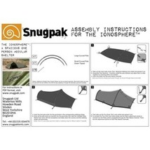 Snugpak テント Ionosphere イオノスフィア 軽量 1人用 収納バッグ付き [ コヨーテタン ] スナグパック_画像6