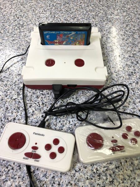ドラクエ2とテレビゲーム本体 ファミコン本体