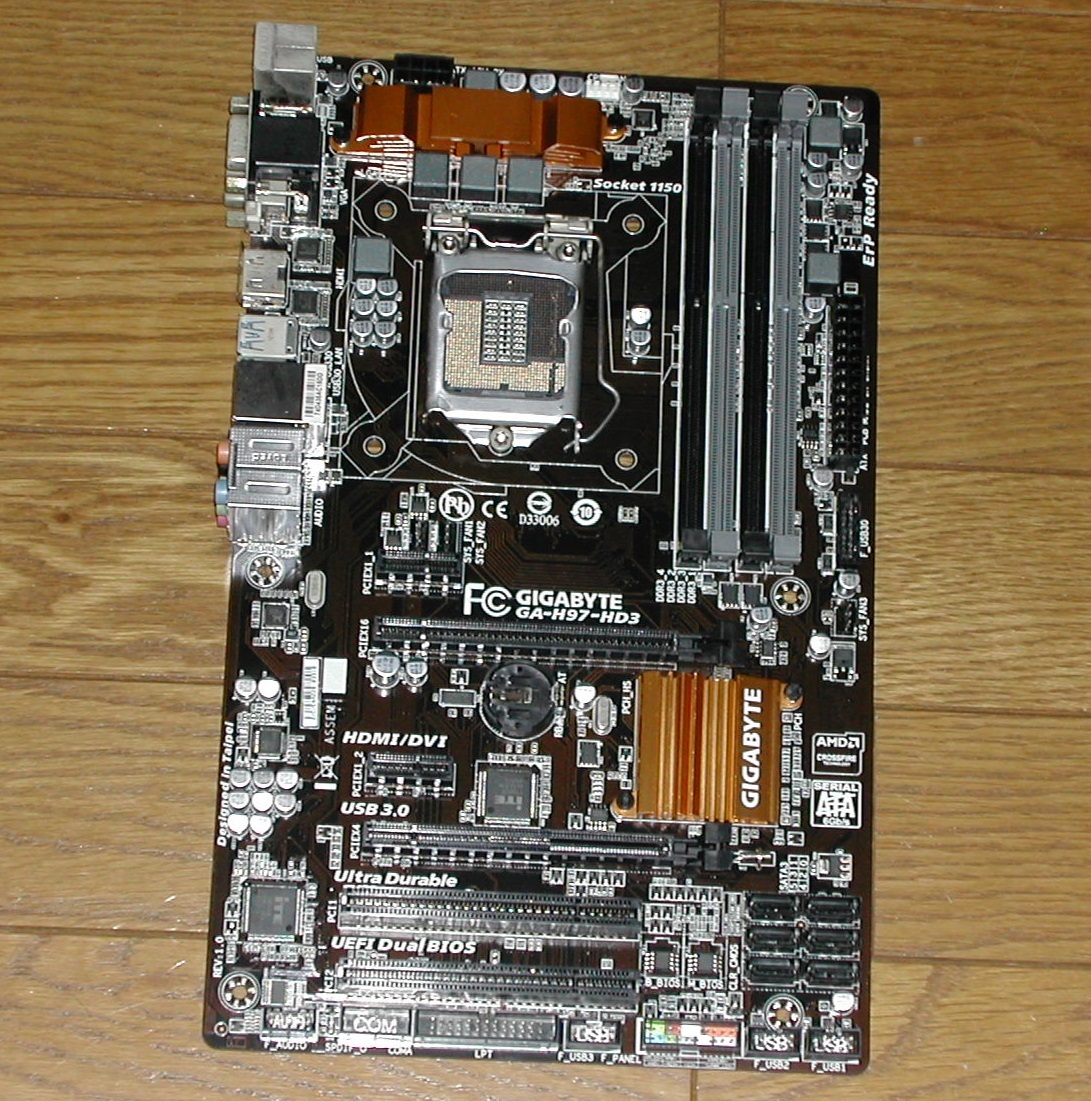 好評受付中 GIGABYTE マザーボード GA-H97-D3H Rev.1.0