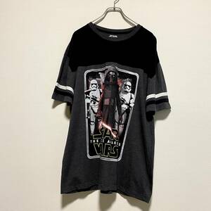 アメリカ古着　STAR WARS スターウォーズ　カイロレン 半袖Tシャツ　ビッグサイズ　ゆるだぼ　大きいサイズ　【E92】