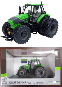 UNIVERSAL HOBBIES( universal hobby z) 1/32 Deutz-Fahr 7250TTV agrotron(du-tsu fur ru7250 TTVa Glo to long ) unopened new goods Kyosho 