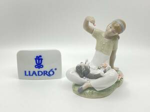 *＊ RARE ＊ レア ＊ LLADRO リャドロ＊* PLAYTIME WITH PETALS Figurine No. 4989 限定版 プレータイムウィズペタルズ フィギュリン *L64