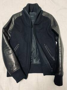 ripvanwinkle Rip Van Winkle stadium jumper bar City Award jacket size :3 black black horse leather hose leather 