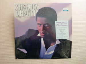 ＊【LP】GREGORY ABBOTT／SHAKE YOU DOWN（40437-S2）（輸入盤）シュリンク付