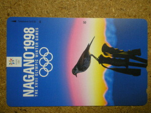 naga・270-2024　裏記号あり　長野オリンピック　長野五輪　テレカ