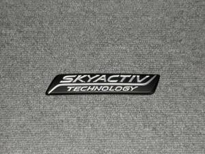 ●CX-3(旧モデル)/SKYACTIVエンブレム(マットブラック)