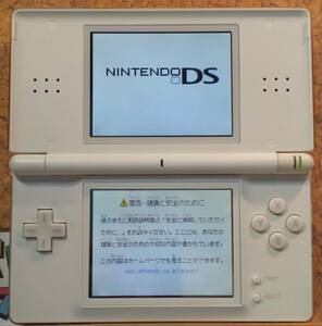 ◆NDS ニンテンドー DSlite クリスタルホワイト 本体 UJH