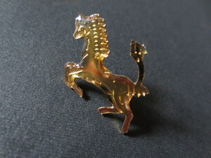  Ferrari - antique pin badge * rare goods *1 point limit * present .!* corn z,entsio*F4050*FAEEARI F1[* supercar * Celeb 