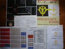同人　UC0079　スペースノイド・ライジング 2009　RDR風_画像1