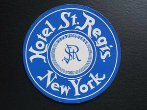  hotel label # The cent rejis New York # New York 