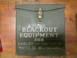 49-0194 WLA Army модель для BLACKOUT BOX ( Harley армия для подлинная вещь наличие есть (kachina детали 