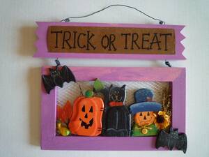  Halloween HALLOWEEN ornament TRICK OR TREAT long-term storage commodity 