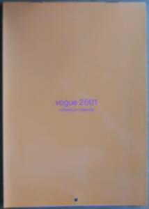 カレンダー　Vogue 2001 millennium calendar