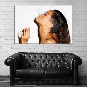 Rihanna リアーナ 特大 ポスター 150x100cm 海外 R&B ヒップホップ アート インテリア グッズ 写真 雑貨 絵 フォト 大 かわいい 10