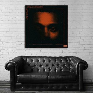 The Weeknd ザ・ウィークエンド 特大 ポスター 100x100cm 海外 ?R&B アート インテリア グッズ 写真 雑貨 絵 大 おしゃれ 9