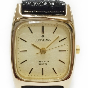 43 新品!!稼働中!!ゆうパケット発送対応!! JUNGHANS/ユンハンス ASTRA レディース 婦人用 クォーツ 腕時計 9GM0W5-40の画像1