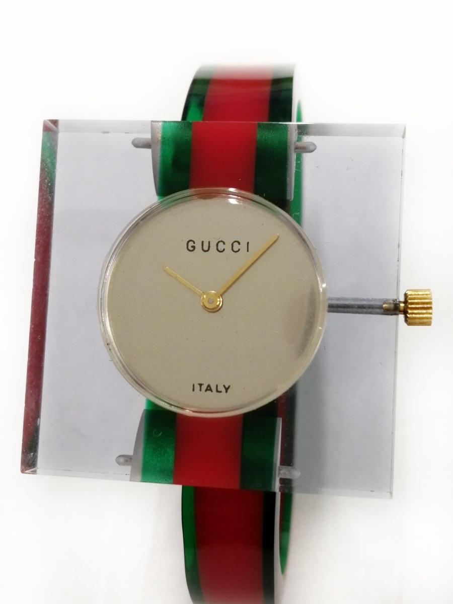 358 GUCCI グッチ時計 レディース腕時計 美品 チェンジベゼル 箱付き