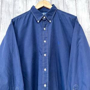 ラルフローレン Ralph Lauren チェックシャツ 長袖シャツ メンズ ワンポイント サイズ17 XLサイズ 2-526