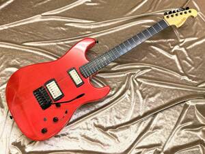 中古品 Yas guitars “Infocus” ver,2 Red Transparent