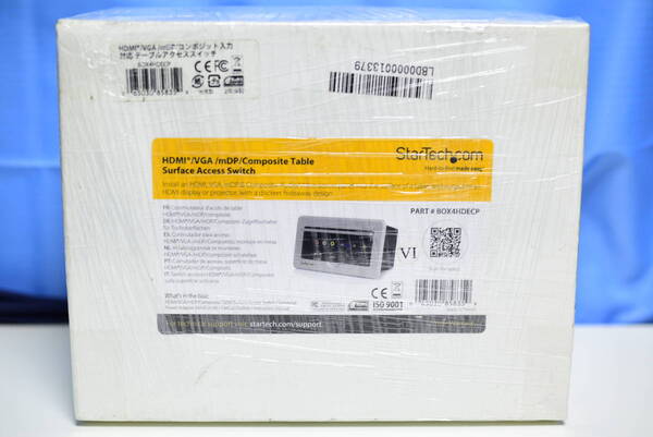 Startech AVコネクティビティBOX VGA/HDMI/Mini DisplayPort/コンポジット入力 - HDMI出力 FHDコンバーター BOX4HDECP
