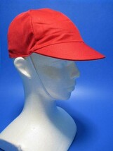 新品★赤白帽・紅白帽・体育帽◆メッシュタイプ★あごひもゴム付★u_画像1