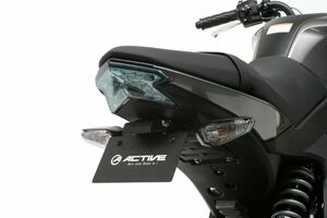 アクティブ フェンダーレスキット ブラック LEDナンバー灯付 KAWASAKI Z125 PRO '16 ～ '17