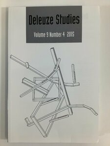 Deleuze Studies/ドゥルーズ研究　洋書/英語/ジル・ドゥルーズ/哲学/論文【ta02g】