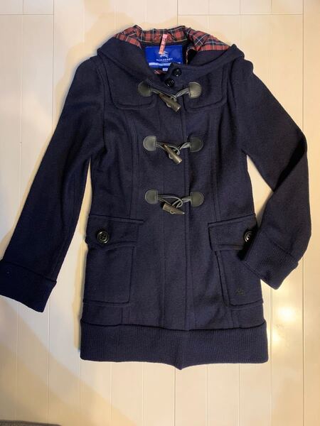 美品バーバリーBURBERRY BLUE LABE ダッフルコート38