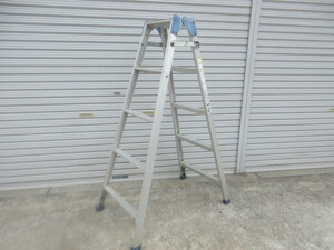 24W1316 Hasegawa aluminium alloy made combined use stepladder RC-15B folding tabletop till height 1m40cm