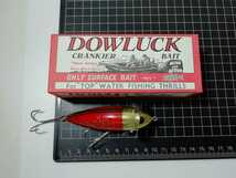 未使用 道楽 シャンプーハット 漆 研出し DOWLUCK CRANKIER BAIT made in japan 山根 検 日本製 へドン 210 バルサ50 ヘドバン オールド_画像9