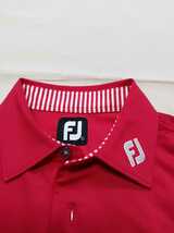 【中古品】美品 FootJoy　フットジョイ　メンズゴルフウェア　半袖ポロシャツ　メンズサイズ Ｌ_画像4