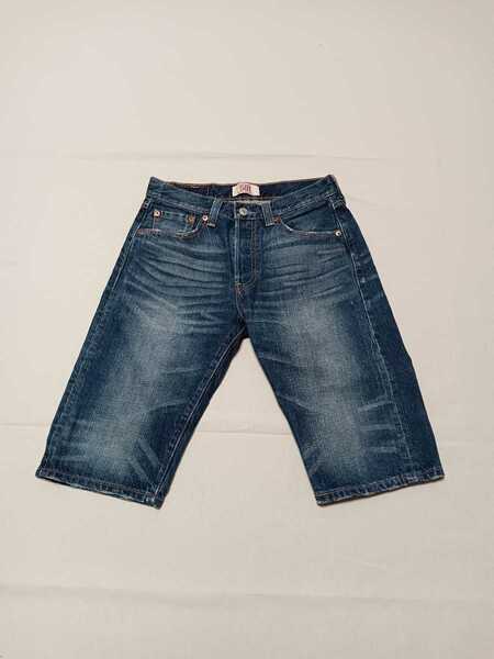 【中古品】LEVI'S リーバイス　ジーンズ　半パンツ　ハーフパンツ　501 W 28 Ｌ13　SIZE20インチ