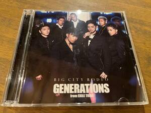 GENERATIONS『BIG CITY RODEO』(CD+DVD) EXILE TRIBE