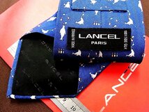 ♪27815C♪良品【アシカ アザラシ ピン 柄】ランセル【LANCEL】ネクタイ_画像2