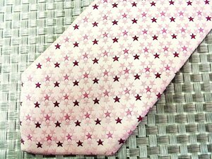 !27902C! superior article [ embroidery star Star pattern ] Michel Clan [MICHEL KLEIN] necktie 