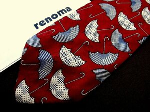 !5204C! хорошая вещь [ зонт umbrella рисунок ] Renoma [renoma] галстук 