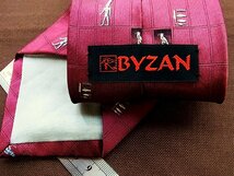 ♪5172C♪良品【エジプト ヒエログリフ 柄】ビザン【BYZAN】ネクタイ_画像2