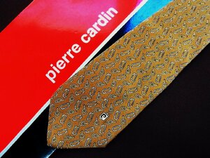 ♪6115D♪状態並品【輪投げ クリップ ロゴ入 柄】ピエールカルダン【pierre cardin】ネクタイ