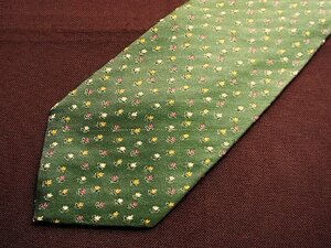 !5995D! condition staple product [ small flower plant pattern ] Benetton [BENETTON] necktie 