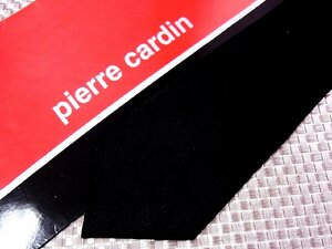 ♪28363C♪良品【フォーマル 黒】ピエールカルダン【pierre cardin】ネクタイ