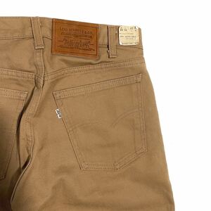 未使用 USA製 80s リーバイス 珍品 コットンツイル パンツ / size 32 / 501 502 levi’s アメリカ製