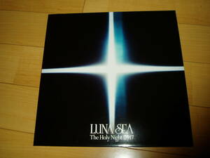 LUNA SEA The Holy Night 2017 さいたまスーパーアリーナ パンフレット＋銀テープ