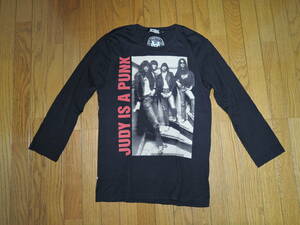 HYSTERIC GLAMOUR ヒステリックグラマー カットソー S 黒 ロンTシャツ RAMONES フォト /