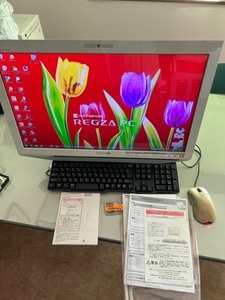 ** Toshiba REGZA PC*D731/T7EW*Windows7*COREi7* memory 8GB 2TB 23.0 -inch * backup bro gram attaching 