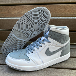 正規品 【us10】 NIKE ナイキ AIR JORDAN1 HIGH RETRO OG エアジョーダン1 レトロ ハイカット グレー Jumpman ジャンプマン 28cm GOAT