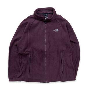 THE NORTH FACE ノースフェイス　 フリース フルジップ バーガンディ