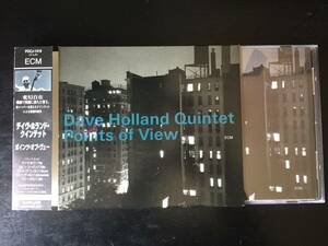 ECM1663 Dave Holland Quintet / Points of View / Steve Nelson、Billy Kilson、Steve Wilson、Robin Eubanks / 1998 ECM 国内盤CD美品